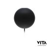 Lampupphäng VITA Cannonball svart