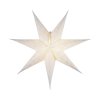 Julstjärna, Decorus vit 63 cm, Återvunnen bomull