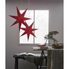 Julstjärna, Decorus röd 63 cm, Återvunnen bomull - miljöbild 2